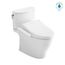 WASHLET+ Nexus Two-Piece Elongated 1.28 GPF Toilet with C2 Bidet Seat, Cotton White - MW4423074CEFG#01