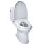 WASHLET+ Drake II Two-Piece Elongated 1.28 GPF Toilet with Auto Flush WASHLET+ S7A Contemporary Bidet Seat, Cotton White - MW4544736CEFGA#01