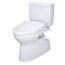 WASHLET+ Vespin II 1G Two-Piece Elongated 1.0 GPF Toilet and WASHLET+ S7 Contemporary Bidet Seat, Cotton White - MW4744726CUFG#01
