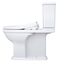 WASHLET+ Connelly Two-Piece Elongated Dual Flush 1.28 and 0.9 GPF Toilet and Classic WASHLET S7 Contemporary Bidet Seat with Auto Flush, Cotton White - MW4944724CEMFGA#01