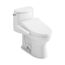WASHLET+ UltraMax II 1G One-Piece Elongated 1.0 GPF Toilet and WASHLET+ C2 Bidet Seat, Cotton White - MW6043074CUFG#01