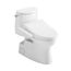 WASHLET+ Carlyle II 1G One-Piece Elongated 1.0 GPF Toilet and WASHLET+ C2 Bidet Seat, Cotton White - MW6143074CUFG#01