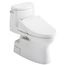 WASHLET+ Carlyle II 1G One-Piece Elongated 1.0 GPF Toilet and WASHLET+ C5 Bidet Seat, Cotton White - MW6143084CUFG#01