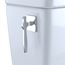 WASHLET+ Aimes One-Piece Elongated 1.28 GPF Toilet with Auto Flush S7 Contemporary Bidet Seat, Cotton White - MW6264726CEFGA#01