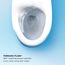 WASHLET+ Nexus 1G One-Piece Elongated 1.0 GPF Toilet and WASHLET C2 Bidet Seat, Cotton White - MW6423074CUFG#01