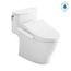 WASHLET+ Nexus 1G One-Piece Elongated 1.0 GPF Toilet and WASHLET C2 Bidet Seat, Cotton White - MW6423074CUFG#01