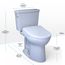 Drake Transitional WASHLET+ Two-Piece Elongated 1.28 GPF Universal Height TORNADO FLUSH Toilet with S7A Contemporary Bidet Seat, Cotton White - MW7864736CEFG.10#01