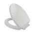 Softclose, Slow Close Round Toilet Seat And Lid, Colonial White - SS113#11