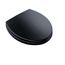 Softclose, Slow Close Round Toilet Seat And Lid, Ebony - SS113#51