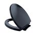 Softclose, Slow Close Round Toilet Seat And Lid, Ebony - SS113#51