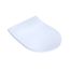 Softclose Slim D-shape  Seat And Lid For Rp Wall-hung Toilet, Cotton White - SS247R#01