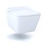 Softclose Slim Square  Seat And Lid For Sp Wall-hung Toilet, Cotton White- SS249R#01