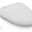 Washlet S300e Electronic Bidet Toilet Seat With EWATER+ Cleansing, Round, Cotton White - SW573#01