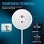 G Series 1.75 GPM Two Spray Function 8.5" Round Showerhead with COMFORT WAVE and WARM SPA, Polished Chrome