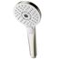G Series 1.75 GPM Multifunction 4" Round Handshower with ACTIVE WAVE, COMFORT WAVE, and WARM SPA, Brushed Nickel