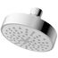 L Series 1.75 GPM Single Spray 4" Modern Round Showerhead, Polished Chrome
