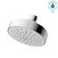 L Series 1.75 GPM Single Spray 4" Modern Round Showerhead, Polished Chrome