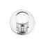 Wall Outlet for Handshower, Round, Polished Chrome