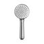 L Series 2.0 GPM Single Spray 4" Modern Round Handshower, Polished Chrome