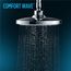 G Series 1.75 GPM Single Spray 8.5" Square Showerhead with COMFORT WAVE Technology, Polished Chrome