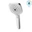 G Series 1.75 GPM Multifunction 4" Square Handshower with ACTIVE WAVE, COMFORT WAVE, and WARM SPA, Polished Chrome