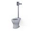 ECOPOWER Touchless 1.28 GPF High Efficiency Toilet Flushometer Valve for back spud with 12" Vacuum Breaker Set, Polished Chrome