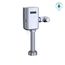 ECOPOWER Touchless 1.28 GPF High Efficiency Toilet Flushometer Valve for back spud with 12" Vacuum Breaker Set, Polished Chrome