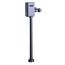 ECOPOWER Touchless 1.6 GPF Toilet Flushometer Valve for Top Spud with 24" Vacuum Breaker Set, Polished Chrome