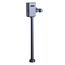 ECOPOWER Touchless 1.28 GPF High Efficiency Toilet Flushometer Valve for Top Spud, Polished Chrome
