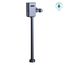 ECOPOWER Touchless 1.0 GPF High Efficiency Toilet Flushometer Valve for Top Spud with 24" Vacuum Breaker Set, Polished Chrome