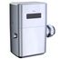 ECOPOWER Touchless 1.0 GPF High  Efficiency Toilet Flushometer Valve with 24" Vacuum Breaker Set, Polished Chrome