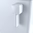 Trip Lever Handle W/ Spud And Mounting Nut, Left Hand- THU416#01