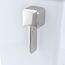 Trip Lever Handle W/ Spud And Mounting Nut, Left Hand - THU416#PN