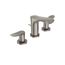 GO Series 1.2 GPM 2 Handle Widespread Bathroom Sink Faucet with Drain Assembly, Brushed Nickel - TLG01201U-BN