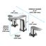 GO Series 1.2 GPM 2 Handle Widespread Bathroom Sink Faucet with Drain Assembly (Polished Chrome) - TLG01201U-CP