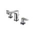 GO Series 1.2 GPM 2 Handle Widespread Bathroom Sink Faucet with Drain Assembly (Polished Chrome) - TLG01201U-CP