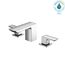 GR Series 1.2 GPM 2 Handle Widespread Bathroom Sink Faucet with Drain Assembly (Polished Chrome) - TLG02201U-CP