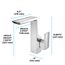 GR Series 1.2 GPM Single Side Handle Bathroom Sink Faucet with COMFORT GLIDE Technology and Drain Assembly, Brushed Nickel - TLG02309U-BN