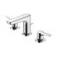 GS Series 1.2 GPM 2 Handle Widespread Bathroom Sink Faucet with Drain Assembly (Polished Chrome) - TLG03201U-CP