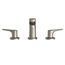 GS 1.2 GPM 2 Handle Widespread Bathroom Sink Faucet, Brushed Nickel - TLG03201U-BN