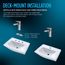GS Series 1.2 GPM 1 Handle Bathroom Sink Faucet with COMFORT GLIDE Technology and Drain Assembly, Brushed Nickel - TLG03301U-BN