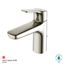 GS Series 1.2 GPM 1 Handle Bathroom Sink Faucet with COMFORT GLIDE Technology and Drain Assembly, Brushed Nickel - TLG03301U-BN