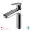 GS Series 1.2 GPM 1 Handle Bathroom Faucet for Semi-Vessel Sink with COMFORT GLIDE Technology and Drain Assembly (Polished Chrome) - TLG03303U-CP