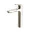 GS Series 1.2 GPM 1 Handle Bathroom Faucet for Vessel Sink with COMFORT GLIDE Technology and Drain Assembly, Brushed Nickel - TLG03305U-BN