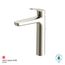 GS Series 1.2 GPM 1 Handle Bathroom Faucet for Vessel Sink with COMFORT GLIDE Technology and Drain Assembly, Brushed Nickel - TLG03305U-BN