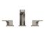 GE 1.2 GPM 2 Handle Widespread Bathroom Sink Faucet, Brushed Nickel - TLG07201U-BN