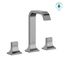 GC 1.2 GPM 2 Handle Widespread Bathroom Sink Faucet (Polished Chrome) - TLG08201U-CP