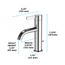 GF Series 1.2 GPM 1 Handle Bathroom Sink Faucet with COMFORT GLIDE Technology and Drain Assembly (Polished Chrome) - TLG11301U-CP