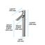 TLS01307U-CP LB Series 1.2 GPM 1 Handle Bathroom Faucet for Vessel Sink with Drain Assembly (Polished Chrome)