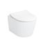 CT427CFG#01 RP Compact Wall Hung Toilet Bowl,1.28/0.9 GPF, CEFIONTECT (Cotton White)